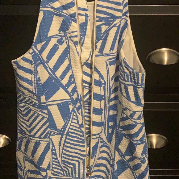 Lilly Pulitzer Size 00 Sailboat Shift Dress - Picture 6 of 8